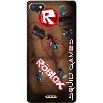Силіконовий бампер чохол Candy для Xiaomi Redmi 6a Roblox гра в кальмара