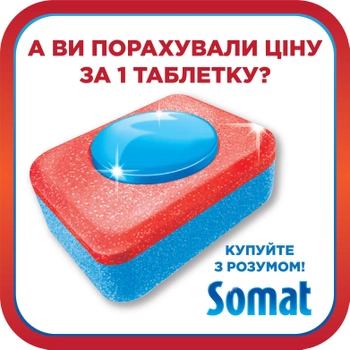 Таблетки для посудомоечной машины Somat Gold 100 таблеток (9000101356069)