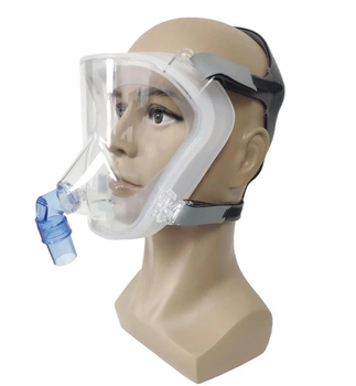 Маска Сипап повнолицева для неінвазивної вентиляції легенів для CPAP-терапії розмір M