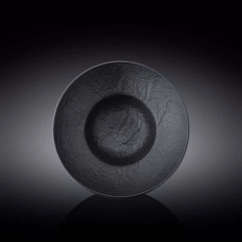 Тарілка глибока 24,0 см Wilmax Statestone Black