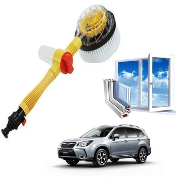 Обертова щітка-насадка для шланга з ємністю для миючого засобу Water Blast Cleaner Roto Brush