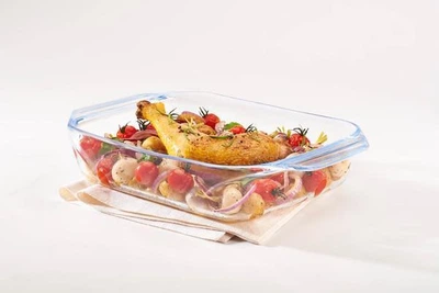 Форма для випікання PYREX 39х28х7 жароміцне скло 3,8л. 409B00/BO46