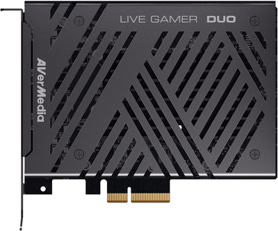 Карта захвата видео AVerMedia Live Gamer Duo GC570D Black (61GC570D00A5)