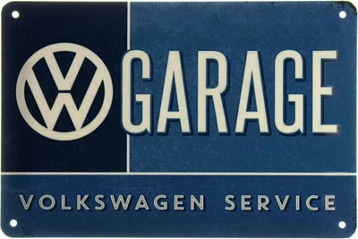 Металева табличка "Garage (Volkswagen Service)" (ms-002721)