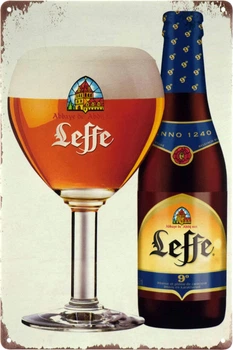 Металева табличка "Leffe" (ms-002729)