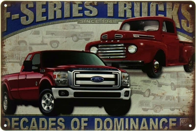 Металева табличка "Ford F-Series Trucks" (ms-002732)