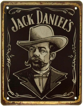 Металлическая табличка "Jack Daniel’s (Джек Дэниел)" (ms-001527)