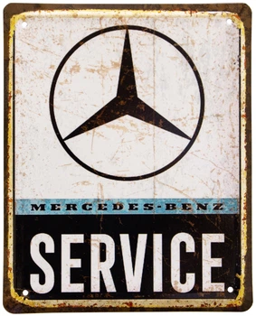 Металева табличка "Mercedes-Benz (Service)" (ms-002044)