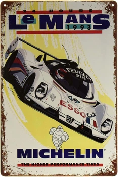 Металлическая табличка "Le Mans 1993" (ms-002210)