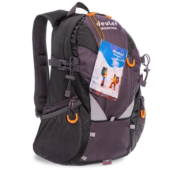 Рюкзак туристичний Deuter Sprinter G28-1 20 літрів Black-Grey