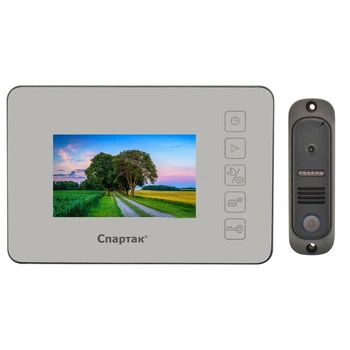 Домофон дзеркальний 4 "JS 438 сенсорний LCD монітор