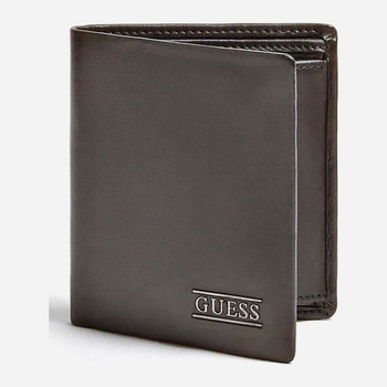 Портмоне чоловіче Guess NEW BOSTON SM BILLFOLD W/C PKT SM2513LEA22-BLA Чорне (800070136323)