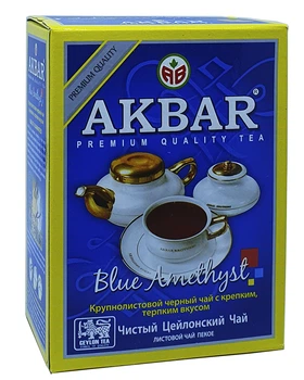 Чай Akbar Голубий Аметист чорний 100 г (956)