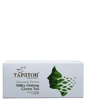 Чай Tarlton Молочний Оолонг зелений 25 шт х 2 г (54525)