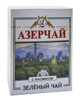 Чай Азерчай Зелений чай з Жасмином 100 г (52194)