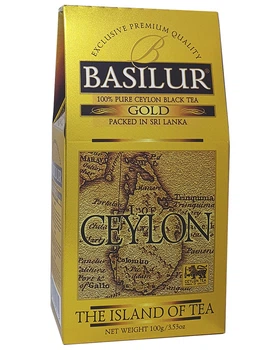 Чай Basilur чорний Острів Цейлон Золотий (55129) 100 г