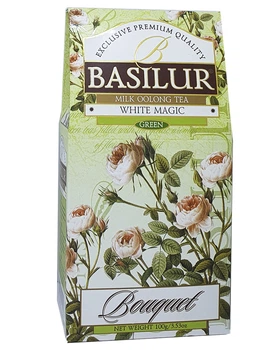 Чай Basilur зелений молочний улун White Magic 100 г (54902)