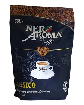 Кава Nero Aroma Caffe розчинна 500 г (1386)
