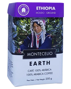 Кава Montecelio Ethiopia мелена 250 г (1703)