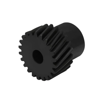 Шестерня косозубая стальная модуль 2.0 без шпонки CNCPROM GHLM2.0-Z25-D14 для зубчатой рейки 25 зубьев диаметр 14 мм (66-104)