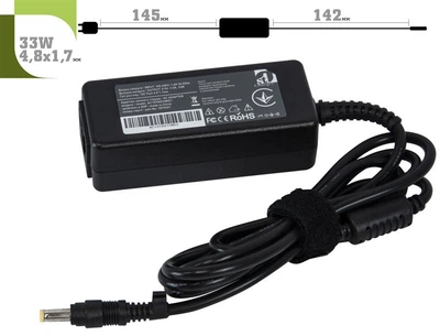 Блок питания для ноутбука Asus 1StCharger 9.5V 3.5A 33W 4.8 x 1.7 mm (AC1STAS33WD1)