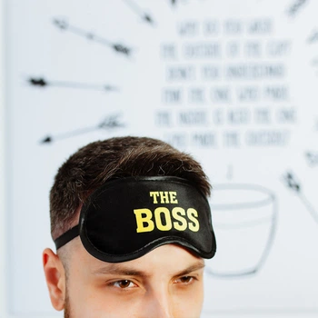 Маска для сну Presentville The boss (MDS_EX012)