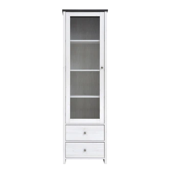Вітрина у вітальню ДСП Порто REG 1W2S 585x400x1995 мм Gerbor Holding