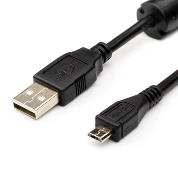 Кабель USB 2.0 - 0.8m AM/micro-B (5 pin), Atcom, Black (9174)