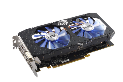 HIS RX 570 IceQ X² OC 4GB GDDR5 (256bit) (1264/7000) (DVI-D, HDMI, 3 x DisplayPort) (HS-570R4DC) - Б/У