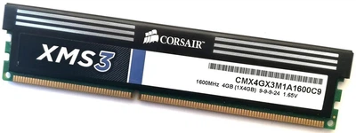 Corsair XMS3 DDR3 4Gb 1600mhz CMX4GX3M1A1600C9 Б/У