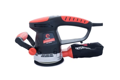Эксцентриковая шлифмашина Intertool 480 Вт для отделочных работ шлифовка поверхности 125 мм (D-IT_22-C)