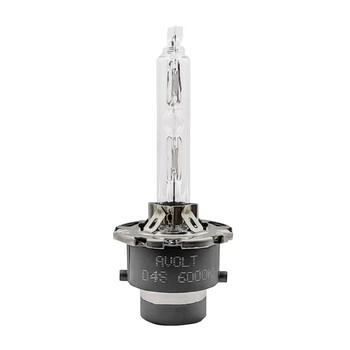 Ксеноновая лампа Avolt D4S Quality goods+50% metal base 35w 6000K (20126)