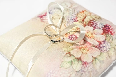 Подушечка для кілець прованс "Ожина", WP Wedding Pro