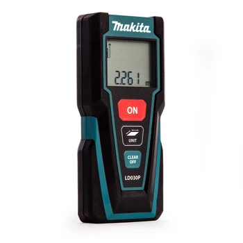 Лазерный дальномер Makita LD030P (AAA 1.5V, 30 м) с функцией вычисления площади (4417)