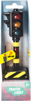 Светофор Dickie Toys Регулирование движения со световыми и звуковыми эффектами 12 см (3341034)