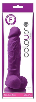 Фалоімітатор NS Novelties Colours Pleasures 5 колір фіолетовий (16686017000000000)