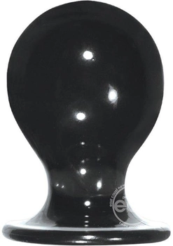 Анальна пробка Orbite Pleasures Medium, 6 см колір чорний (11846005 млрд)