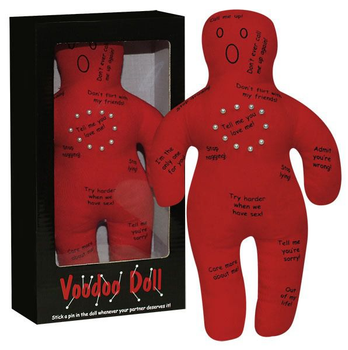 Красная кукла-вуду английский язык (06274000000000000)