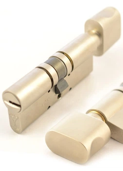 Цилиндр MUL-T-LOCK MT5+ 70 мм 35x35 ключ/тумблер никель сатин