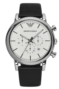 Watch with clockwork mechanism | EMPORIO ARMANI Man