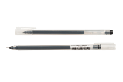 Ручка гелева MAXIMA, чорні чорнила BM.8336-02