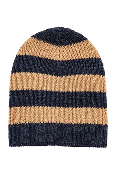 Шапка H&M M/56 темно синій смужка 26124141804