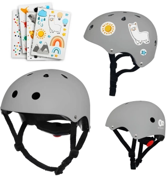 Детский защитный шлем Kinderkraft Safety Grey (KASAFE00GRY0000) (5902533918201)