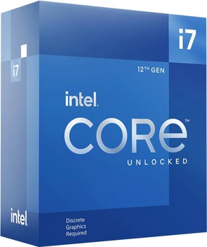 Процесор Intel Core i7-12700KF 3.6 GHz / 25 MB (BX8071512700KF) s1700 BOX