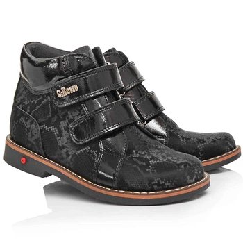 Ботинки демисезонные для девочек Cezara Rosso 32 (21,5 см) Черные (11-91125)