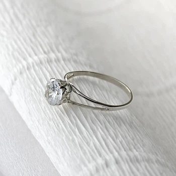 Серебряное кольцо Королева 16,5
