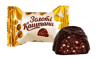 Цукерки CHOCOBOOM Золоті Каштани 1,2 кг