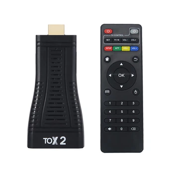 Смарт ТВ приставка стик TOX2 2/16 Гб Smart TV Box Андроїд (545)