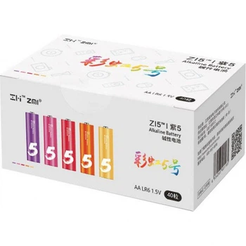 Батарейки ZMi ZI5 Rainbow AA batteries 40 шт(JZMi17AA40)