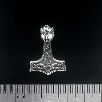 Серебряный кулон Молот Тора (Mjölnir) (00000002866)